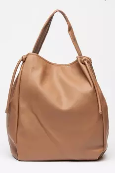 Сумка из экокожи Esprit, коричневый