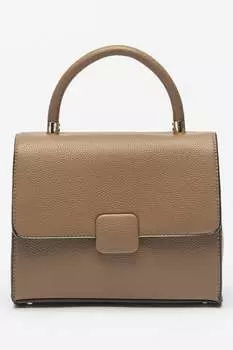 Сумка из экокожи Francesca Rossi, коричневый