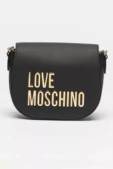 Сумка из экокожи Love Moschino, черный