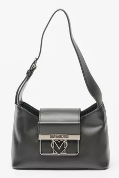 Сумка из экокожи Love Moschino, черный