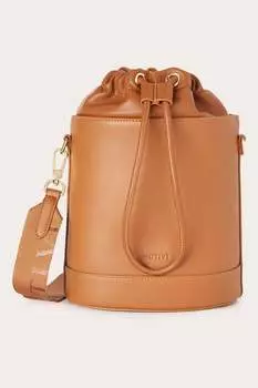 Сумка из экокожи Motivi, коричневый