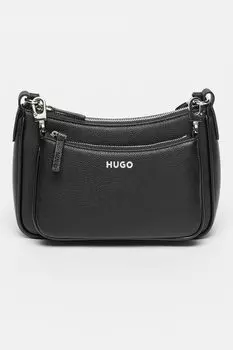 Сумка из экокожи с двумя косметичками на молнии Hugo, черный