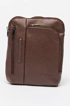 Сумка из экокожи с карманами Pierre Cardin, коричневый