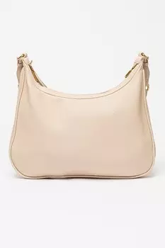 Сумка из экокожи с тиснением Francesca Rossi, бежевый