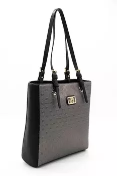 Сумка из экокожи Silver&Polo, черный