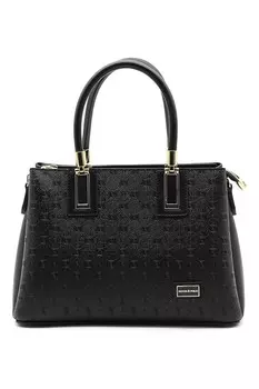 Сумка из экокожи Silver&Polo, черный