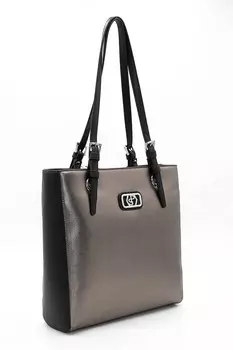 Сумка из экокожи Silver&Polo, коричневый