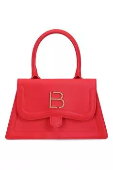 Сумка из экокожи со съемным ремнем через плечо Lucky Bees, красный