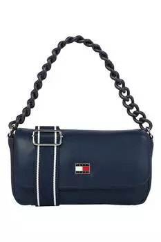 Сумка из экокожи Tommy Jeans, синий