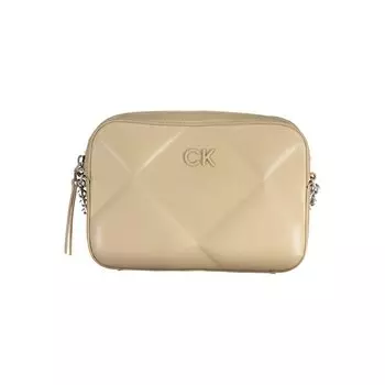 Сумка из бежевого полиэстера Calvin Klein