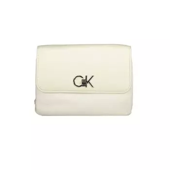 Сумка из бежевого полиэстера Calvin Klein