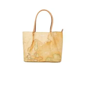 Сумка из бежевой кожи ALVIERO MARTINI 1a CLASSE