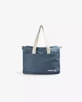 Сумка из хлопка для мальчика с двойной ручкой Scalpers, тёмно-синий