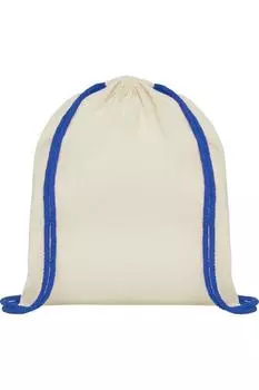 Сумка из хлопка Oregon на шнурке Bullet, синий