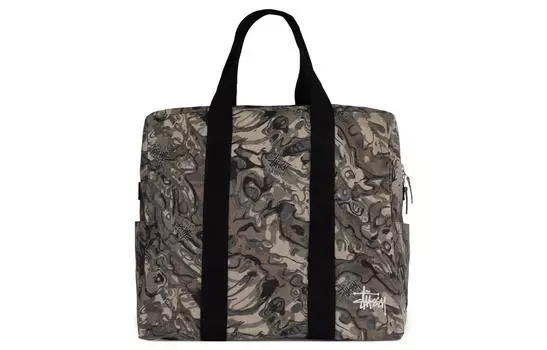 Сумка из хлопкового холста, обычная, унисекс, многоцветная Stussy