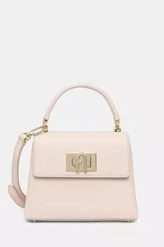 Сумка из кожи Furla, розовый