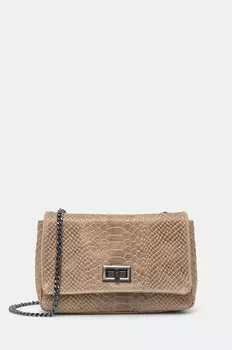 Сумка из кожи Medicine, бежевый