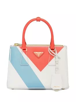 Сумка из кожи Prada Galleria Saffiano, белый