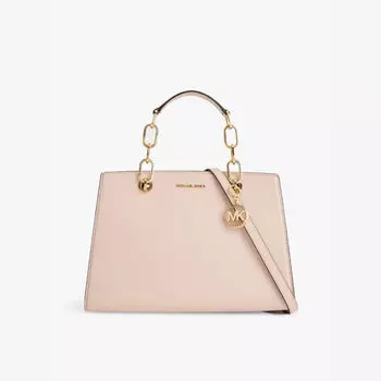 Сумка из кожи с верхней ручкой Cynthia Michael Michael Kors, розовый