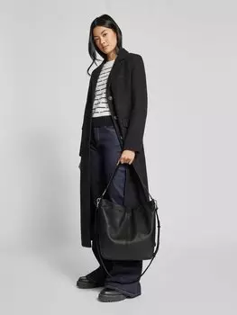 Сумка из натуральной кожи со съемным плечевым ремнем Marc O'Polo, черный