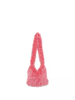 Сумка из овчины ERL, розовый