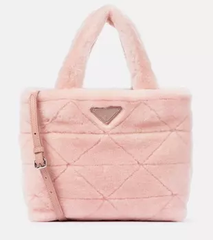 Сумка из овчины Prada, Orchidea