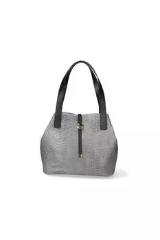 Сумка из шагреневой кожи Gave Lux, серый