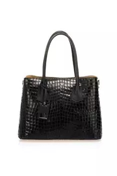 Сумка из шагреневой кожи Massimo Castelli, черный