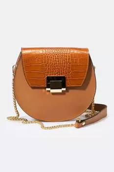 Сумка из шагреневой кожи Massimo Castelli, коричневый