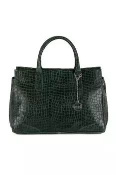 Сумка из шагреневой кожи Mia Tomazzi, зеленый