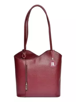 Сумка из воловьей кожи Anna Luchini, фиолетовый