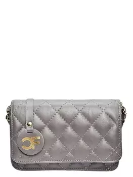 Сумка из воловьей кожи Carla Ferreri, серый