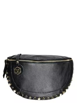 Сумка из воловьей кожи Luisa Vannini, черный