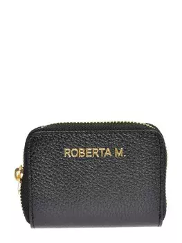 Сумка из воловьей кожи Roberta M, черный