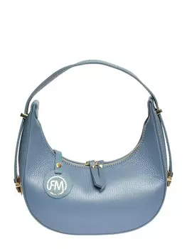 Сумка из воловьей кожи Roberta M, бирюзовый