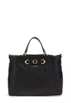 Сумка Izzy Peony-Und 4G-Logo Guess, цвет schwarz