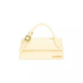 Сумка Jacquemus Le Chiquito Long Boucle, цвет Pale Yellow