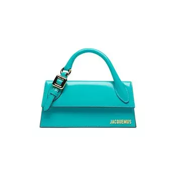 Сумка Jacquemus Le Chiquito Long Boucle, цвет Turquoise