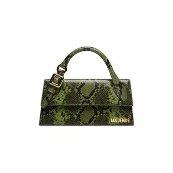 Сумка Jacquemus Le Chiquito Long Boucle, зеленый