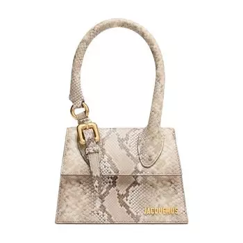 Сумка Jacquemus Le Chiquito Moyen Boucle, бежевый