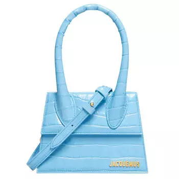 Сумка Jacquemus Le Chiquito Moyen, голубой