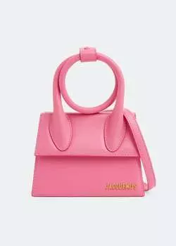 Сумка JACQUEMUS Le Chiquito Noeud bag, розовый