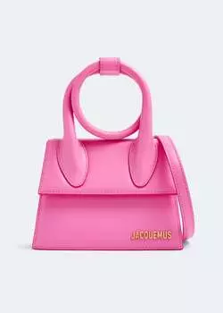 Сумка Jacquemus Le Chiquito Noeud, розовый
