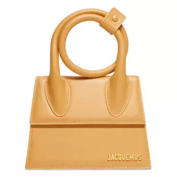 Сумка Jacquemus Le Chiquito Noeud, желтый