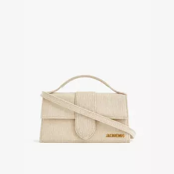 Сумка Jacquemus Le grand bambino с верхней ручкой, серый