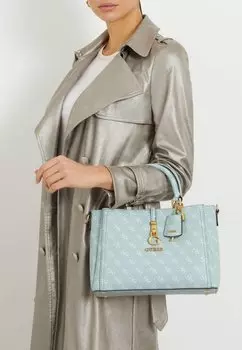 Сумка James 4G-Logo Guess, цвет himmelblau