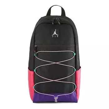 Сумка jan all grounds backpack 'black pink purple' Air Jordan, черный