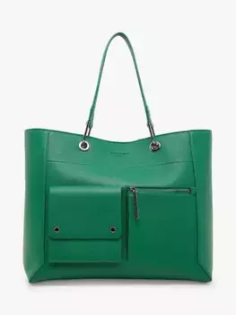 Сумка Jasper Conran London Dahlia Faux Leather Shopper, зеленый