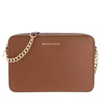 Сумка jet set crossbody bag Michael Michael Kors, коричневый