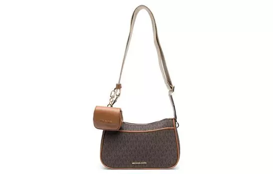 Сумка Jet Set Medium Signature Logo Crossbody с чехлом для Apple AirPods Pro MICHAEL KORS
